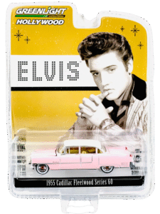 Greenlight Hollywood Elvis 1955 Cadillac Fleetwood Series 60 Pink